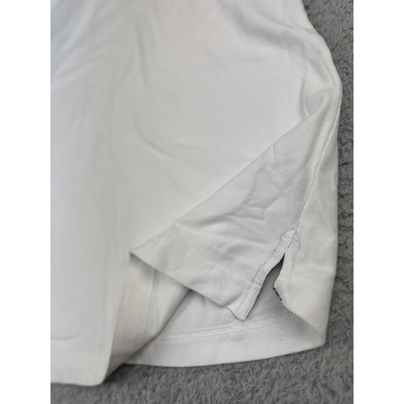 Robert Graham White Polo Shirt XL Classic Fit Embroidered Devil Logo Made - Peru - Picture 10 of 13